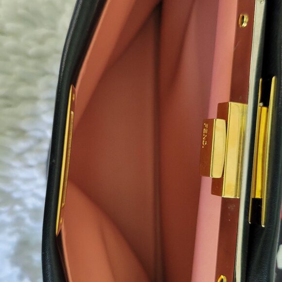 Fendi Peekaboo Medium Satchel – Denim QuTweet Beaded Limited Edition - Picture 12 of 16